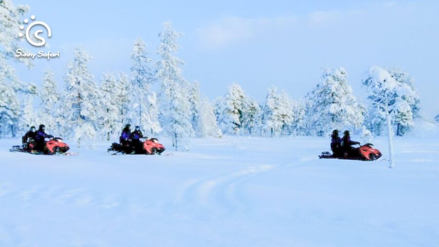Snowmobile Whole Day Adventure - Small Group - From Hotel Pickup to Arctic Wilderness