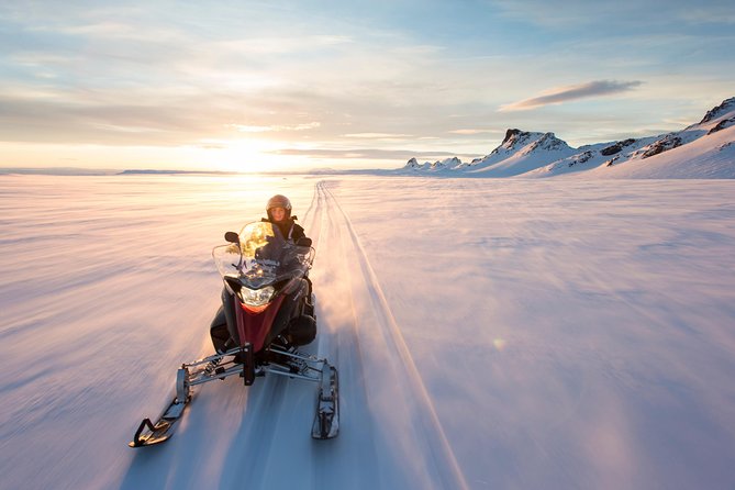 Snowmobiling on Langjokull Glacier and Secret Lagoon Tour - Snowmobiling on Langjokull Glacier
