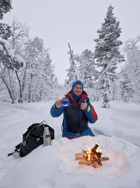 Snowshoe in a Winter Forest - The Experience of a Small Group