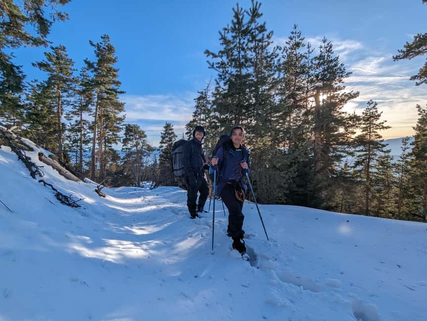 Snowshoeing in Kazbegi - Sunrise Hike to Gergeti Trinity Church