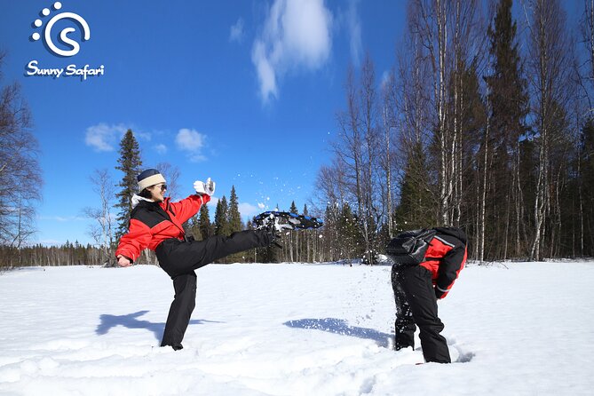 Snowshoeing in Lapland Wilderness - Exploring Lapland’s Snowy Forests and Frozen Rivers
