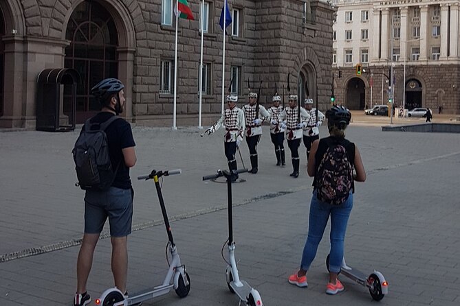 Sofia on an Electric Scooter - Guided Tour - Easy and Safe E-Scooter Riding