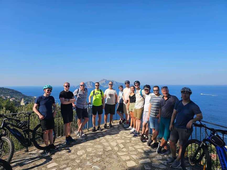 Sorrento Coast Sunset E-Bike Tour - The stops at Massa Lubrense and Marciano for breathtaking views
