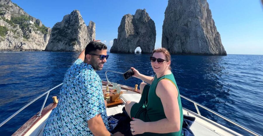 Sorrento: Luxury Boat tour to Capri with Blue Grotto - Navigating from Sorrento to Capri’s Most Famous Grottos