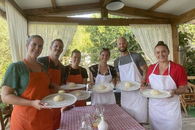 Sorrento Pizza Class with Wine, Limoncello and Transfer Included - Learning to Make Pizza Dough with an Age-Old Family Recipe