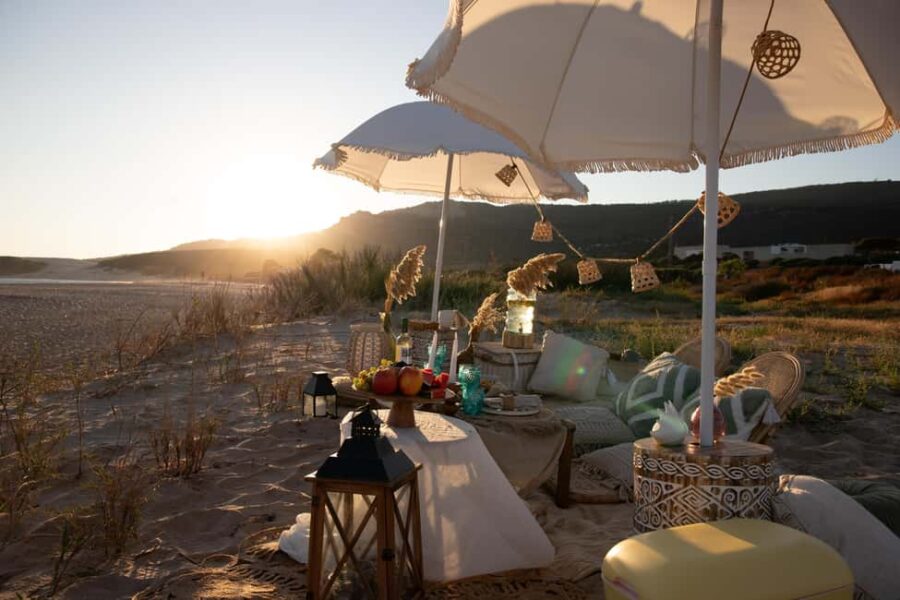 Sotogrande: Styled Outdoor Picnic with Tapas. - Discovering the Peaceful Coastal Locations