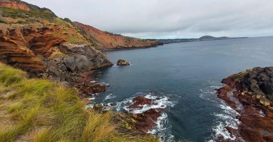 South coast S.Sebastião hiking - Terceira Island, Azores - Walking Along the Volcanic South Coast of Terceira