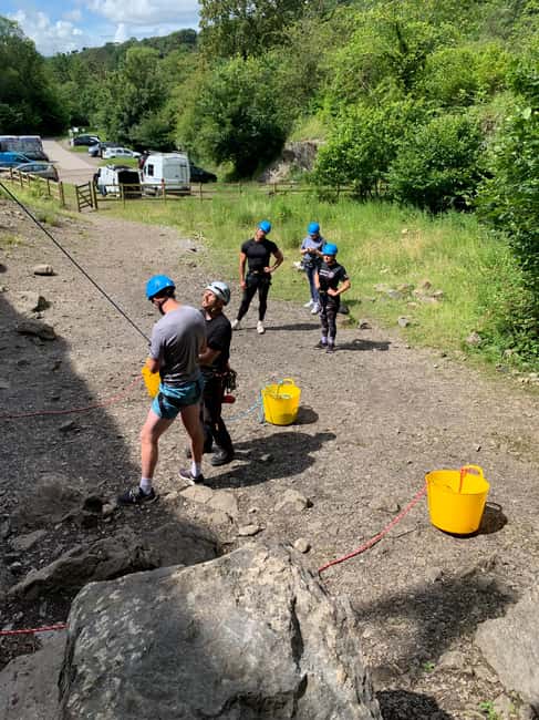 South Wales: Outdoor Rock Climbing Taster Session - The Unique Setting at Dinas Rock Car Park