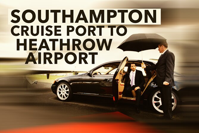 Southampton Cruise Port To Heathrow Airport private transfer - The Journey to Heathrow in a Private, Air-Conditioned Vehicle