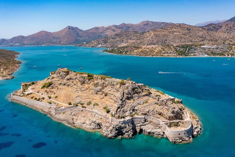 Spinalonga with Guide, Kolokitha Bay Cruise, Swimming & BBQ - Swimming and Relaxing at Kolokitha Bay