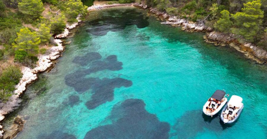 Split: Blue Lagoon, 3 Islands, and Wine Tasting Private Tour - Starting the Day at Obala Hrvatskog narodnog preporoda