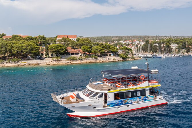 Split: Hvar, Bra, and Pakleni Cruise with Lunch and Drinks - Walking Tour and Free Time in Hvar Town