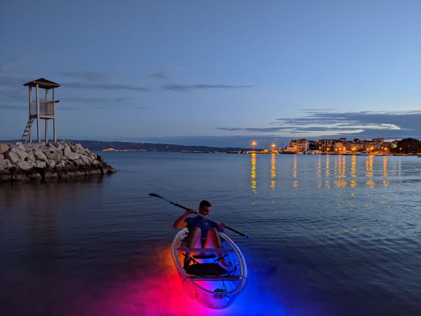 Split: Illuminated Evening Guided Kayaking Tour - Starting Point and Logistics