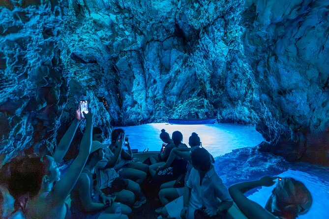 Split or Trogir: Blue Cave, Vis, and Hvar Speedboat Day Tour - The Blue Cave: A Short but Stunning Experience