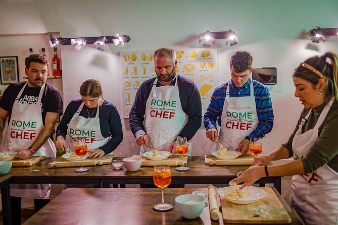Spritz and Spaghetti: Small Group Tipsy Cooking Class - Starting Point and Meeting Arrangements in Rome