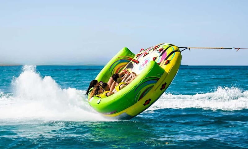 St. Julian's: Inflatable Crazy Sofa Ride - The Perfect Short Burst of Water Thrills in Malta