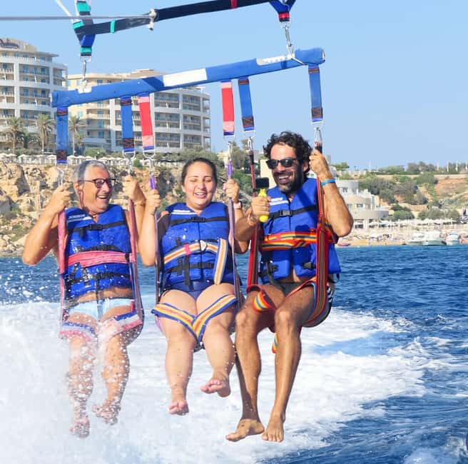 St. Julian's: Parasailing Flight with Photos and Videos - Meeting Point and Accessibility Details