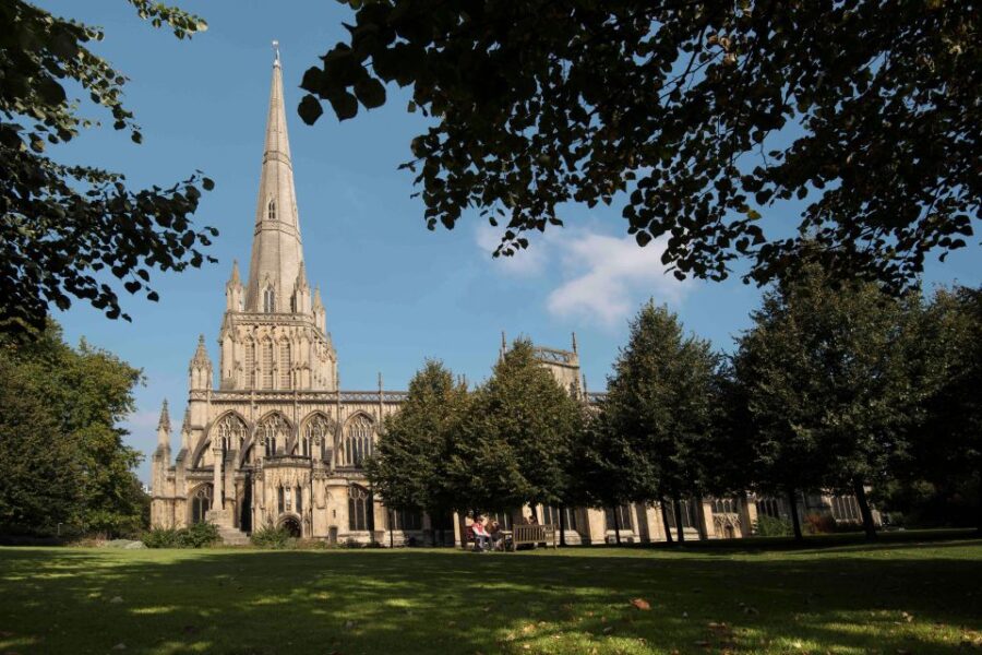 St Mary Redcliffe Church Bristol: Guided Tour - The Unique Setting of the North Porch and Exterior Carvings