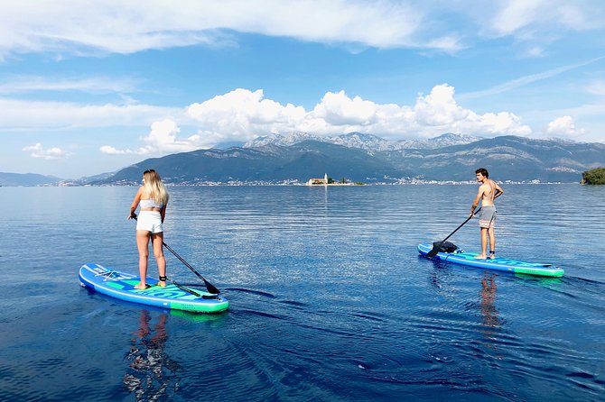 Stand-Up-Paddle Board at Bay of Kotor from Tivat or Kotor - Relaxing Paddle Around Sveti Marko Island