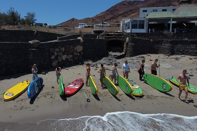 Stand Up Paddle Las Palmas Beginner Lesson - Starting Point at Playa Flamingo in Lanzarote