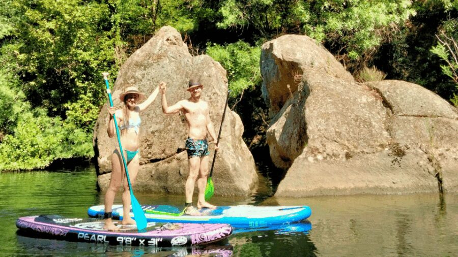 Stand Up Paddle Tour - Ilha dos Amores - Pick-up location - Exploring the Douro River on a Paddleboard