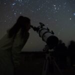 Stargazing from Dunes of Corralejo, Starlight Guide - The Celestial Highlights: Planets, Stars, and Satellites