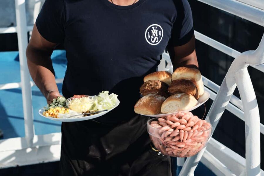 Stockholm All-You-Can-Eat Shrimp or Tacos Cruise & Livemusic - The Starting Point: Boarding at Skeppsbron Kajplats 101