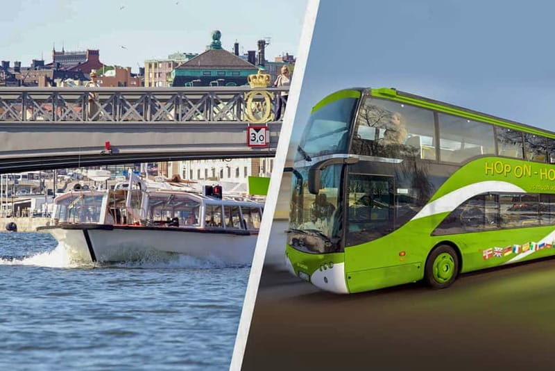 Stockholm: Hop-On Hop-Off Bus or Boat with Audio Guide - Navigating Stockholm’s Iconic Landmarks and Neighborhoods