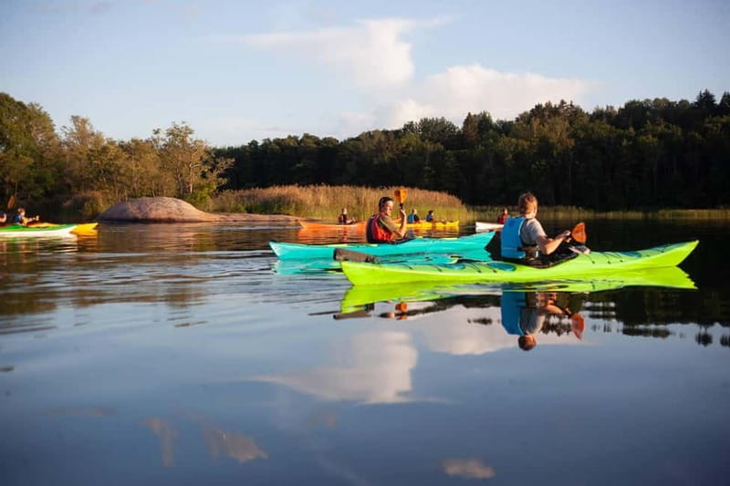 Stockholm: Self Guided Kayak Adventure in Nature Reserve - The Calm Waters of Bogesund Nature Reserve