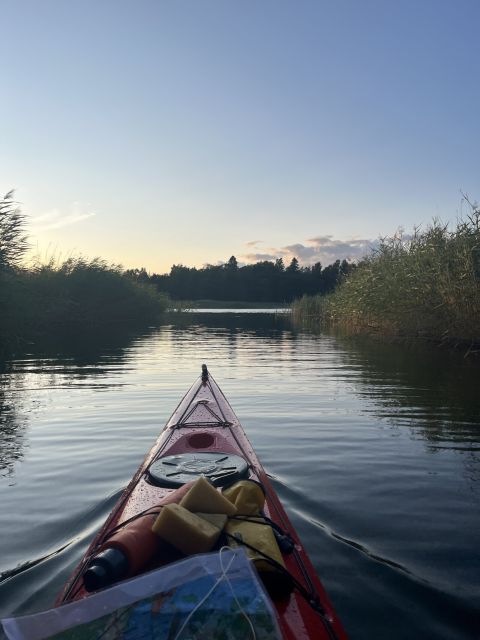 Stockholm: Sunset Kayak Tour in the Archipelago + Fika - Setting out on a Sunset Paddle in Stockholm’s Archipelago