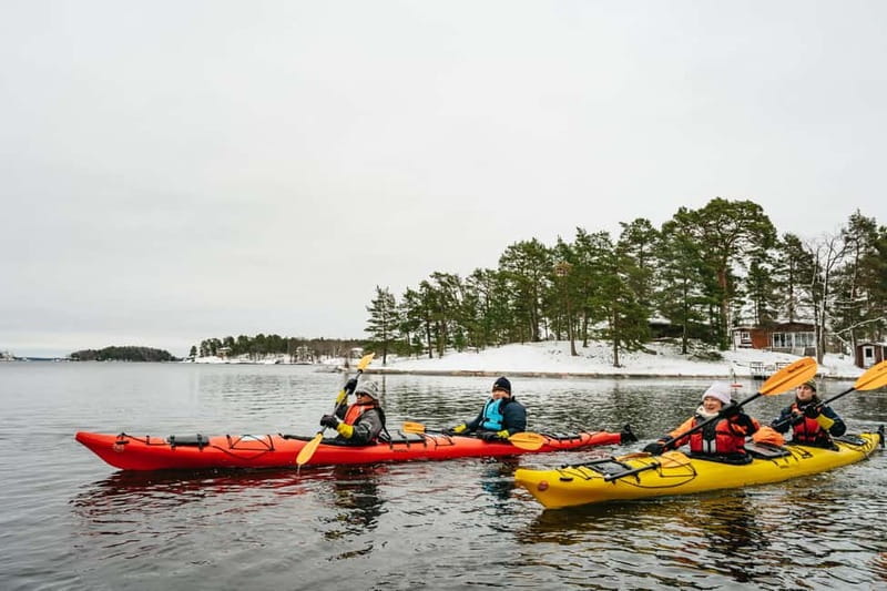 Stockholm: Winter Kayaking, Swedish Fika, and Hot Sauna - From the City to the Islands: Getting to Vaxholm