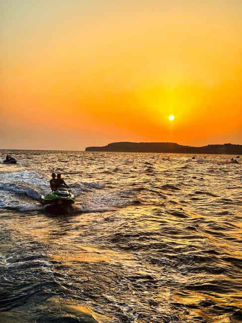 Sunset Jet Ski Tour Malta  Blue Lagoon, Caves & Comino - Starting Point and Meeting Details in Cirkewwa