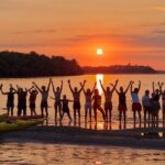 Sunset Kayak Adventure in Belgrade - Starting Point at the Ue 1 Raft in Belgrade