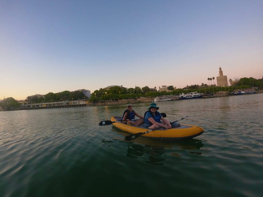 Sunset Kayak: Historic Seville, Triana and La Cartuja - Starting Point at Antiguas Almonas on Paseo de la O