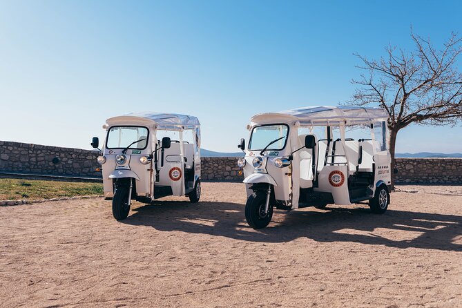 Sunset panorama and 3 Fortresses Sibenik Tuk Tuk Tour - Exploring the Vibrant Ibenik Riva and City Center