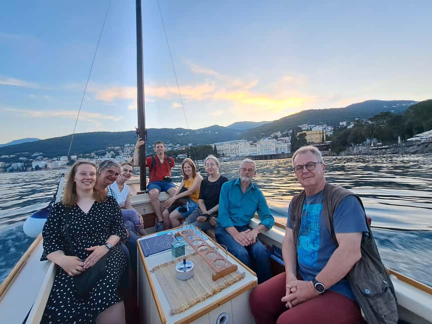 Sunset Ride Opatija on Madonnina Boat Tour - The Traditional Croatian Wooden Boat: Madonninas Charm and History