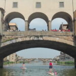 SUP at Ponte Vecchio with a Floating Drink - Florence Paddleboarding - Florence’s Historic Landmarks from the Water