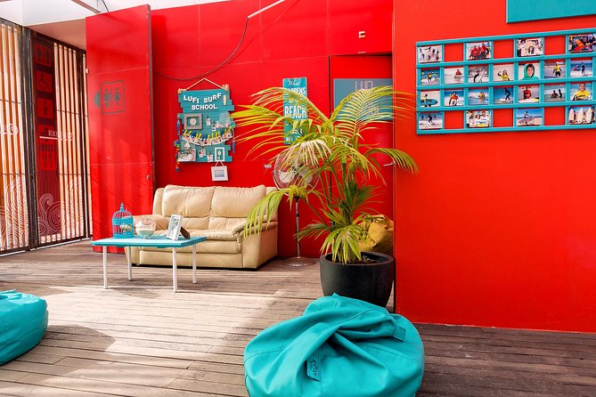 Surf Lesson in Costa da Caparica - Location and Meeting Point at Costa da Caparica’s Red Dragon Beach Club