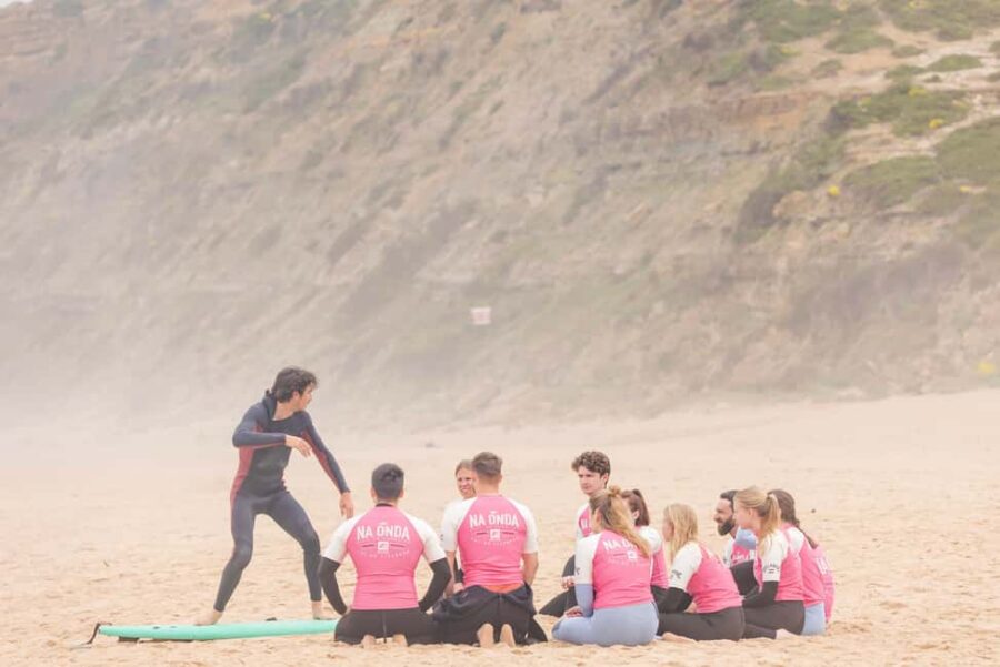 Surfboard rental + wetsuit + 1 surf lesson - Prime Location at Lizandro River Mouth Beach