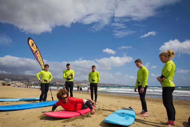 Surfing on Gran Canaria - The Surfing Instruction: Theory and Practice