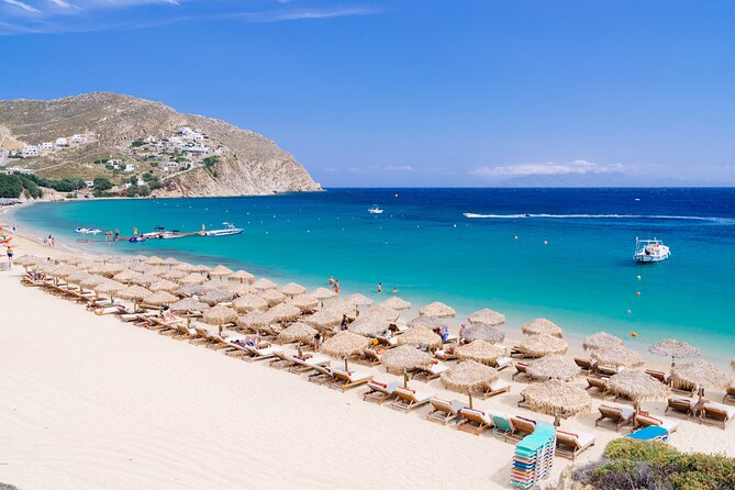 Swim Sip And Savor 4 Beaches in 6 Hours Private Mykonos Tour - Visiting Agios Sostis: Authentic and Untouched by Tourism