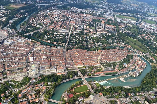Swiss Capital city helicopter sightseeing tour - the ideal flight to see Berne - Departing from Belp Airport: Easy Access and Convenience