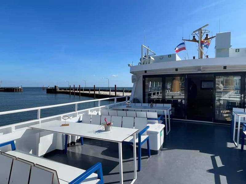 Sylt: Boat tour - afternoon cruise | coffee & cake available - Starting Point at Hörnum Harbor with the MS Adler VI