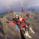 Tandem Paragliding Flight in South Tenerife - The Takeoff from Mountain Heights