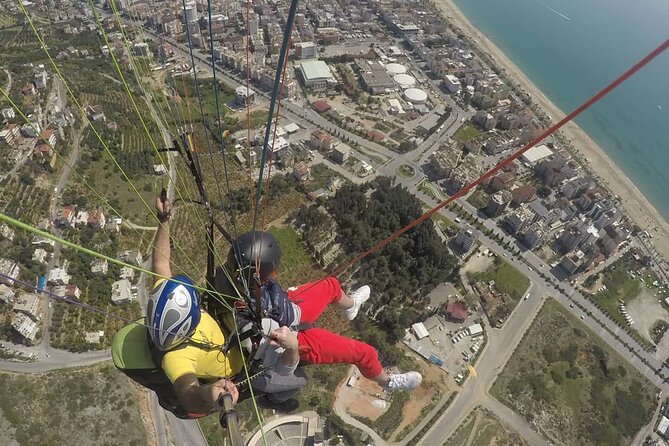 Tandem Paragliding from Antalya to Alanya - The Experience of Taking Off from Antalya’s Coast