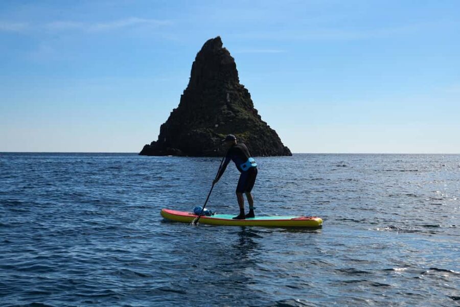 Taormina: Isola Bella or Giardini Naxos SUP Board Rental - Starting Point at Isola Bella or Giardini Naxos Beaches