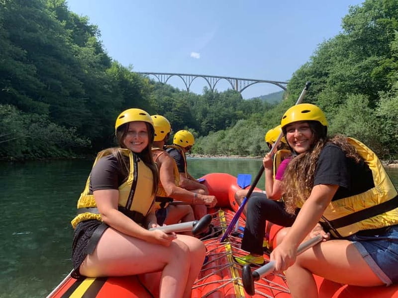 TARA BRIDGE: Tara River Rafting Trip with Jeep Transfer - Starting Point at Urevia Tara Bridge