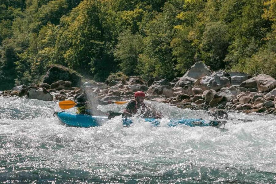Tara Canyon: Canoe Adventure with Picnic and Photos - Picking Up at the Rafting Center in Montenegro