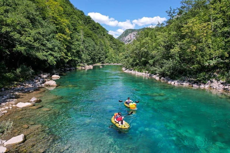 Tara River: Exciting Packrafting Adventure - The Starting Point at Djurdjevica Tara Bridge