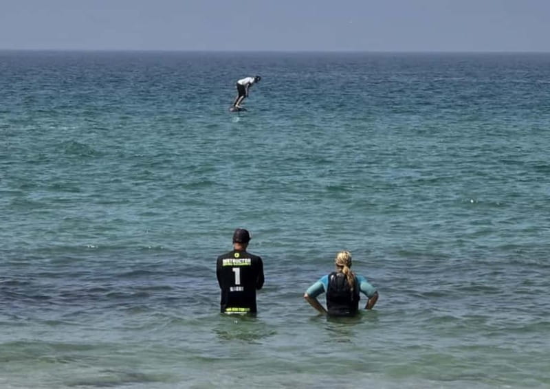 Tarifa: E-Foiling Lesson with Instructor - The Land Training: Building Confidence Step-by-Step